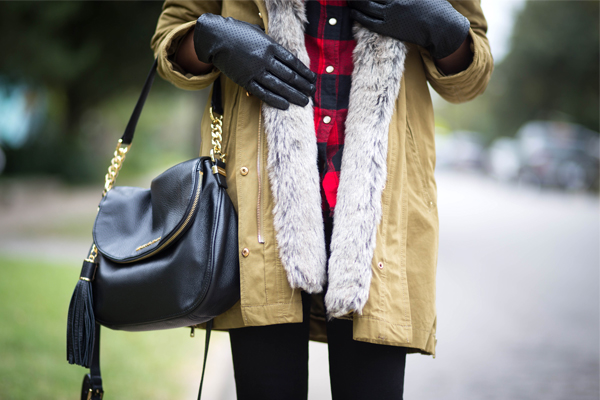 michael kors red jeans